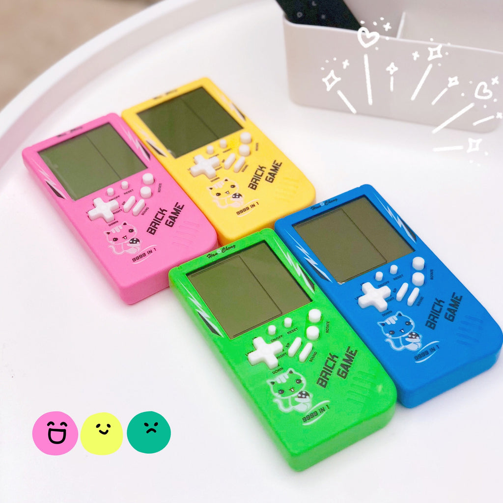 Retro Tetris Handheld Game Player